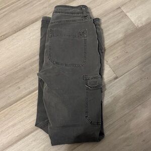 American Eagle Outfitters Dark Gray Cargo Pants